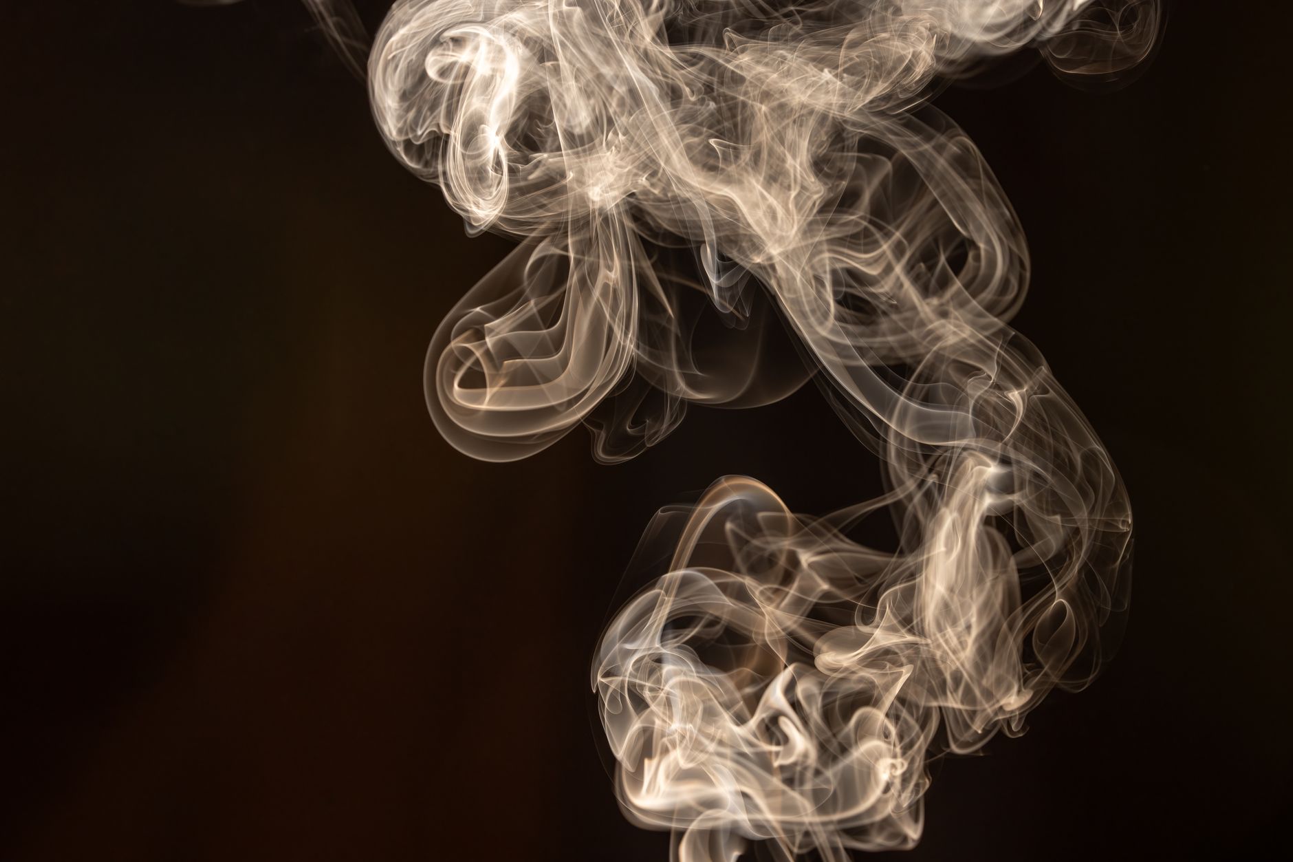 abstract smoke pattern with copy space